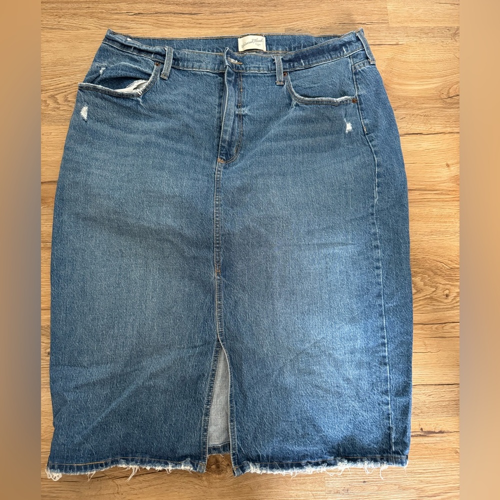 Jean skirt